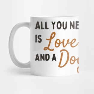 Feline Serenity: All You Need is Love and a Cat Mug